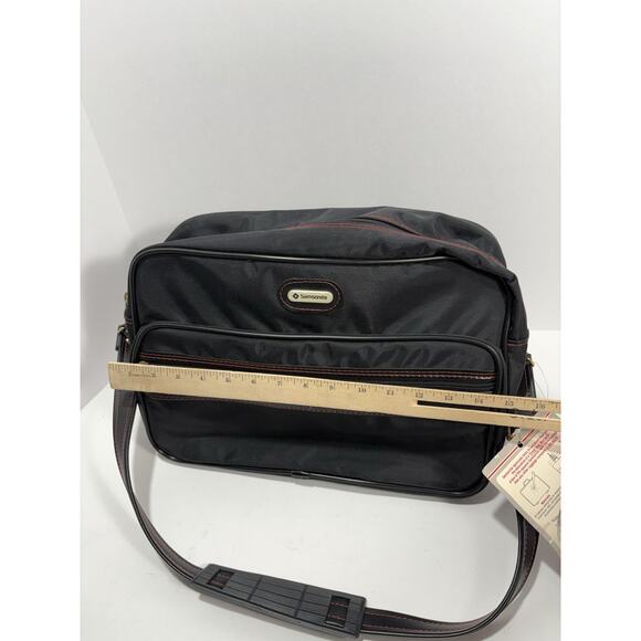 Samsonite Easy‎ Going Carry On Bag Adjustable Shoulder Strap Black Brand New - Picture 9 of 16
